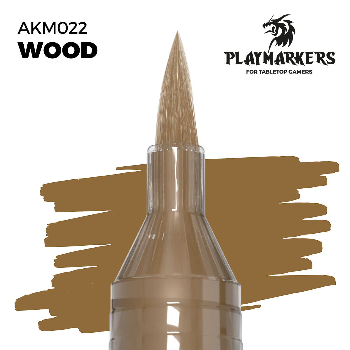 AK Interactive Playmarkers Acrylic Paint Marker WOOD AKM022