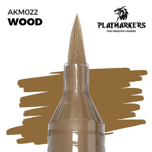 AK Interactive Playmarkers Acrylic Paint Marker WOOD AKM022