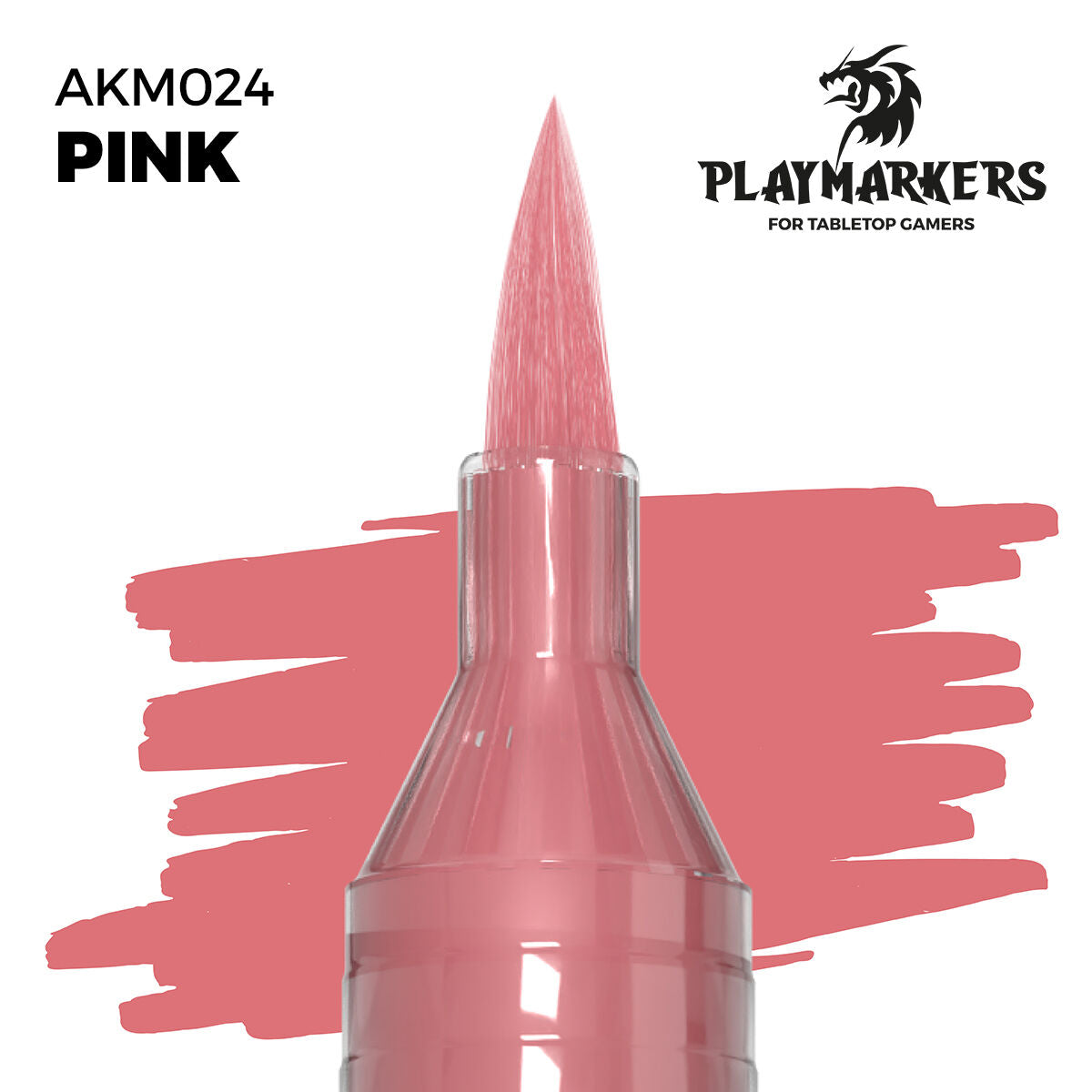 AK Interactive Playmarkers Acrylic Paint Marker PINK AKM024