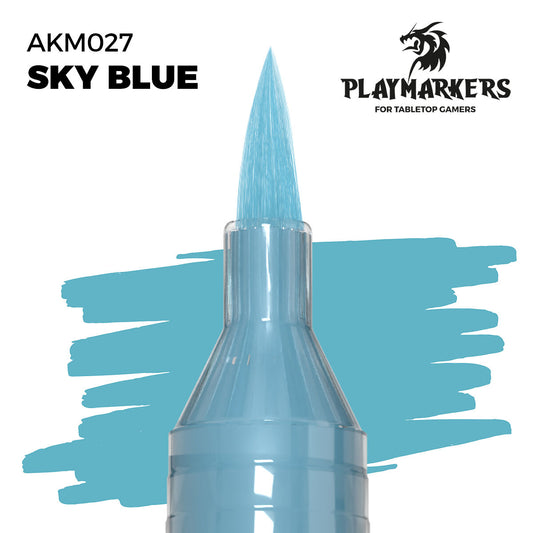 AK Interactive Playmarkers Acrylic Paint Marker SKY BLUE AKM027
