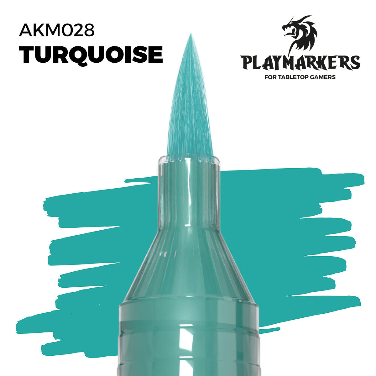 AK Interactive Playmarkers Acrylic Paint Marker TURQUOISE AKM028