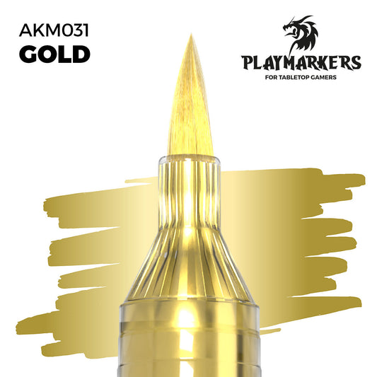 AK Interactive Playmarkers Acrylic Paint Marker GOLD AKM031