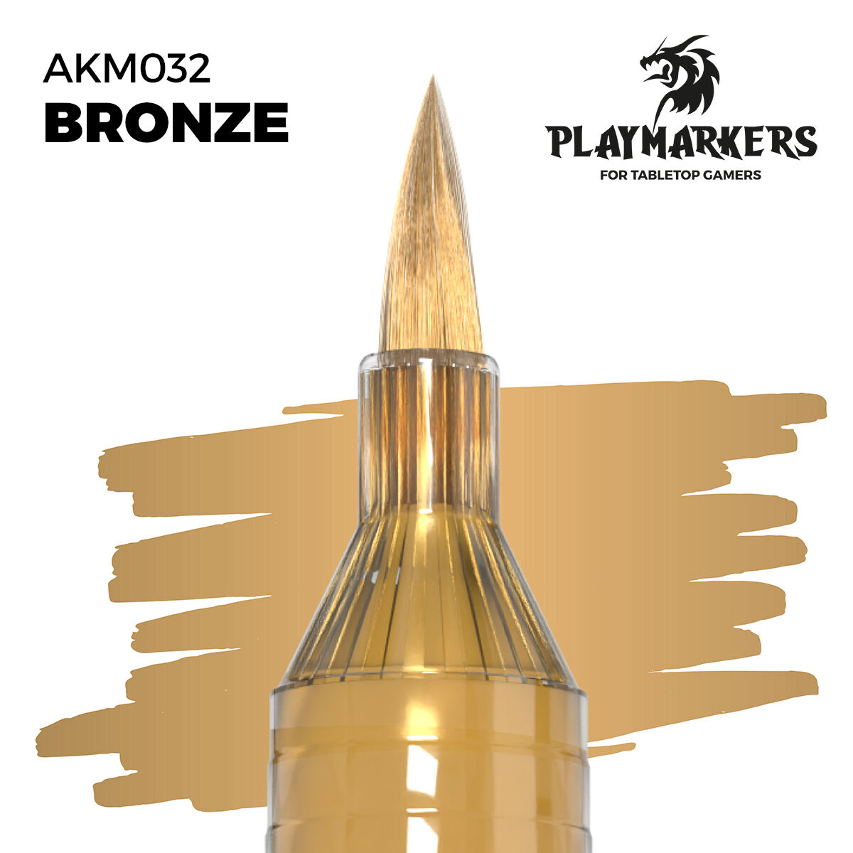 AK Interactive Playmarkers Acrylic Paint Marker BRONZE AKM032