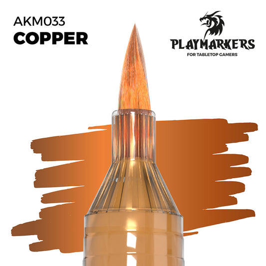 AK Interactive Playmarkers Acrylic Paint Marker COPPER AKM033