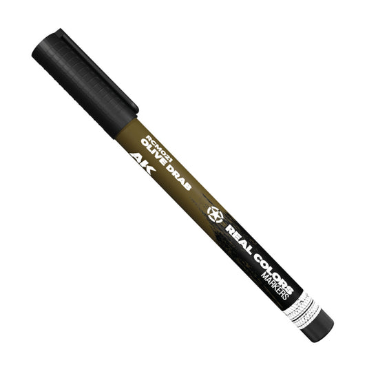 AK Interactive Real Colors Markers OLIVE DRAB RCM021