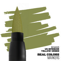 AK Interactive Real Colors Markers US INTERIOR YELLOW GREEN RCM023