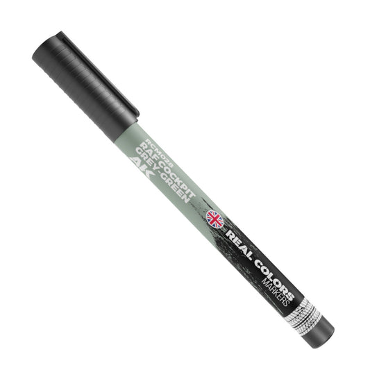 AK Interactive Real Colors Markers RAF COCKPIT GREY-GREEN RCM028