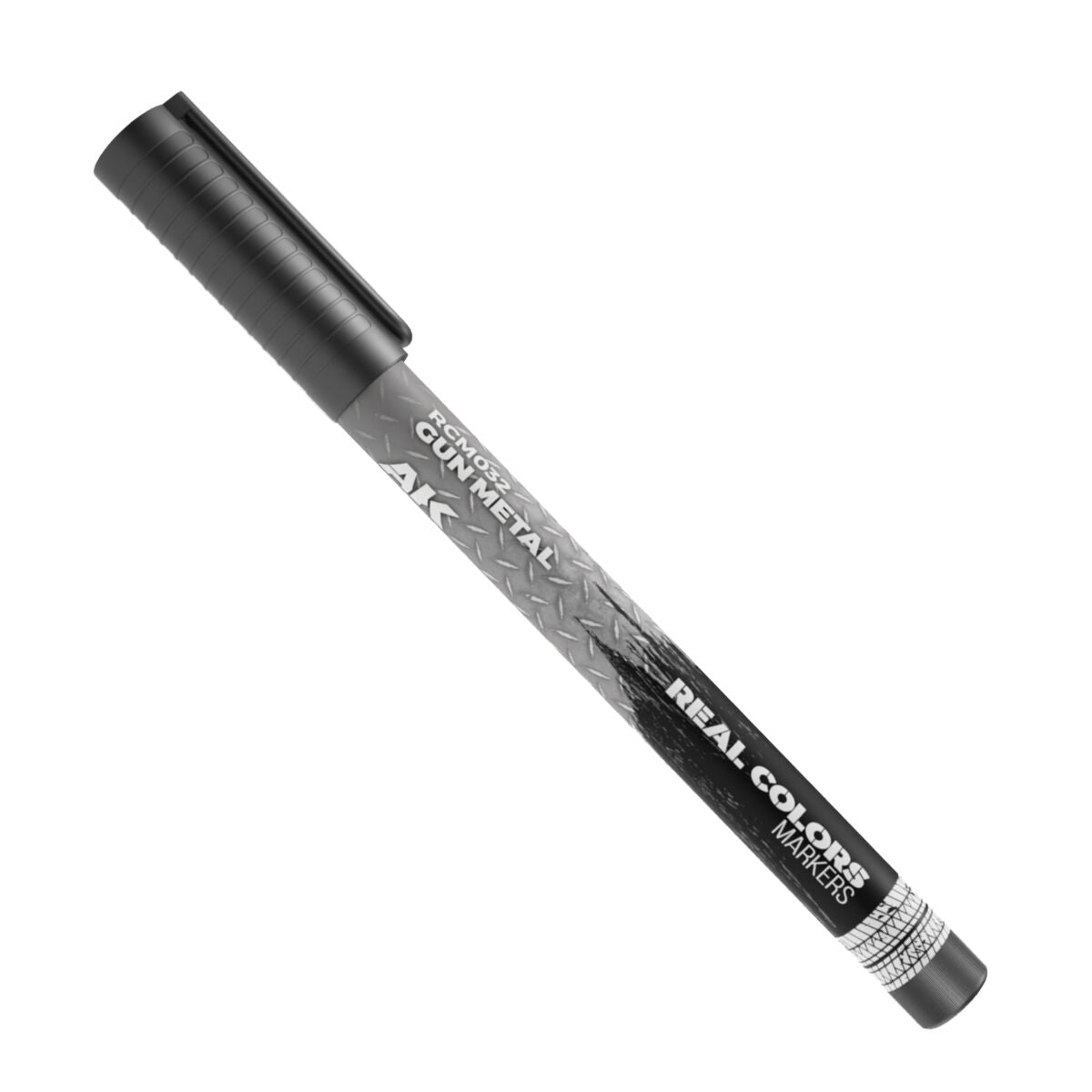 AK Interactive Real Colors Markers GUN METAL RCM032