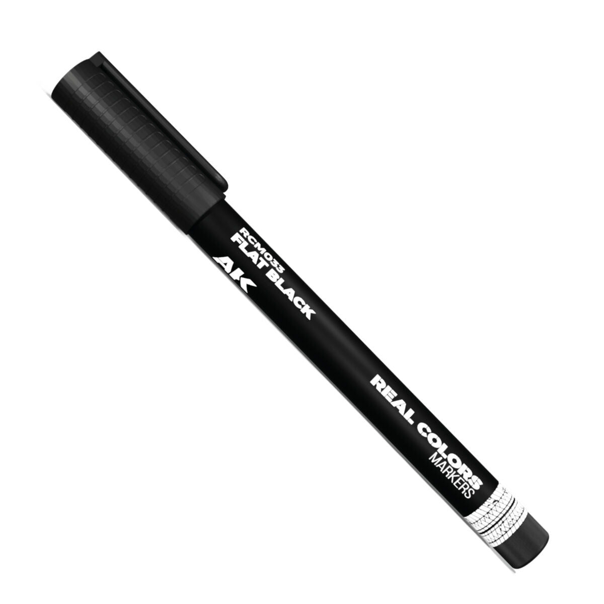 AK Interactive Real Colors Markers FLAT BLACK RCM033