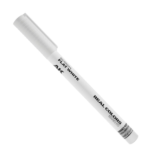 AK Interactive Real Colors Markers FLAT WHITE RCM034