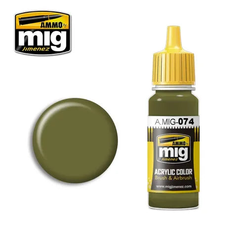 AMMO Acrylic Colour GREEN MOSS 17ml AMIG0074