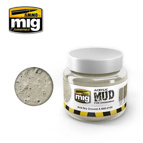 AMMO Acrylic Mud ARID DRY GROUND 250ml AMIG2100