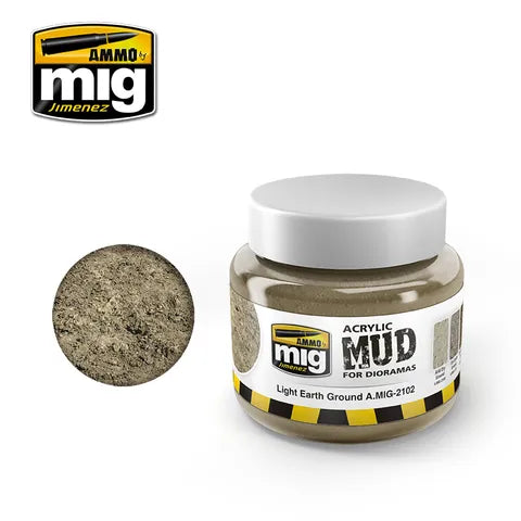 AMMO Acrylic Mud LIGHT EARTH GROUND 250ml AMIG2102