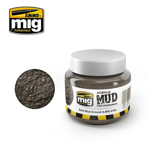 AMMO Acrylic Mud DARK MUD GROUND 250ml AMIG2104