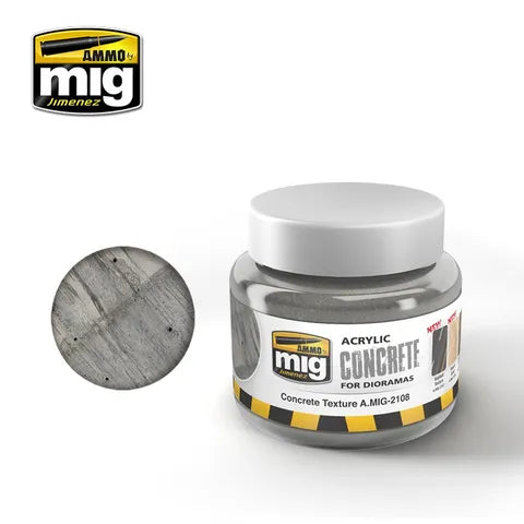 AMMO Acrylic Ground CONCRETE TEXTURE 250ml AMIG2108