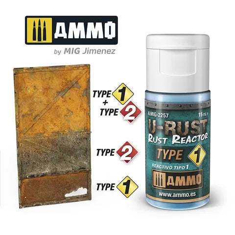 AMMO U-RUST- RUST REACTOR TYPE 1 15ML AMIG2257