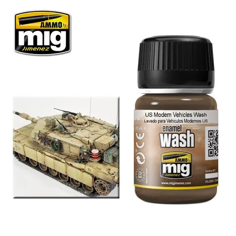 AMMO Enamel Washers US MODERN VEHICLES WASH 35ML AMIG1007