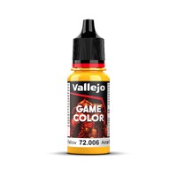Vallejo Game Colour Acrylic Paint SUN YELLOW 18ml 72.006