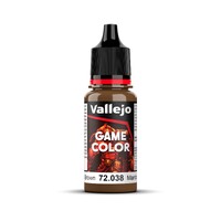 Vallejo Game Colour Acrylic Paint SCROFULOUS BROWN 18ml 72.038