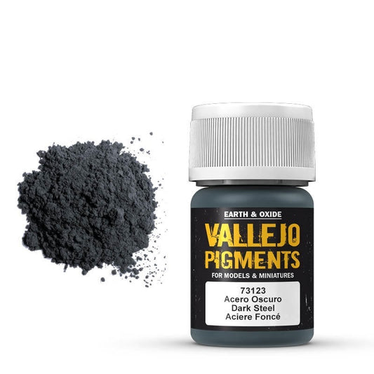 Vallejo Pigments DARK STEEL 30 ml AV73123