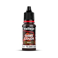 Vallejo Game Colour Wash Acrylic FLESH 18ml 73.204