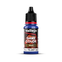Vallejo Game Colour Wash Acrylic BLUE 18ml 73.207