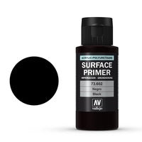 Vallejo Surface Primer Black 60 ml AV73602