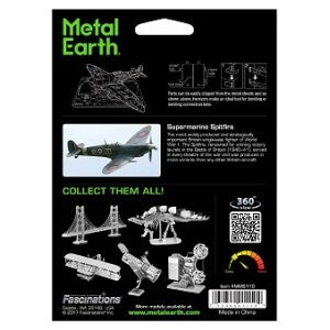 Metal Earth SUPERMARINE SPITFIRE FCMM-SMS