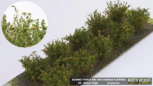Martin Welberg Bushes Type A Orange
