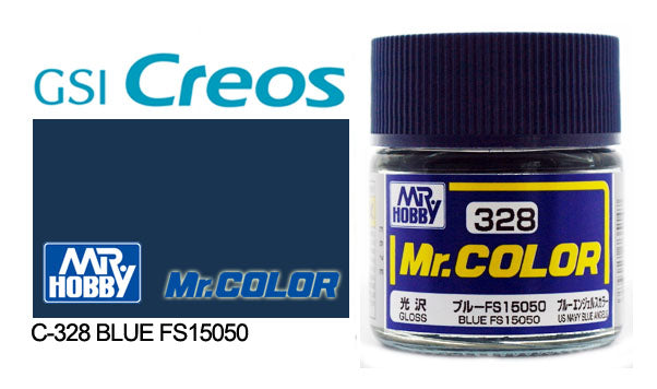 Mr Hobby (Gunze) Aqueous Gloss BLUE FS 15050 10ml H328
