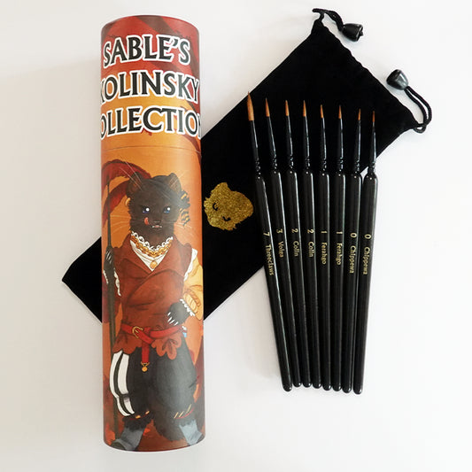 Chronicle Kolinsky Sable Brush Set CAU10001