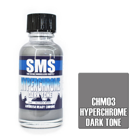 SMS Acrylic Lacquer Hyper Chrome DARK TONE 30ml CHM03