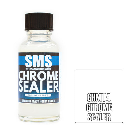 SMS Acrylic Lacquer Premium CHROME SEALER 30ml CHM04