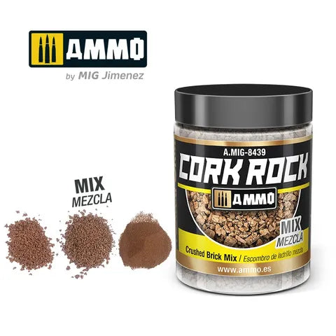 Ammo Terraform CORK ROCK CRUSHED BRICK MIX (100mL) AMIG8439
