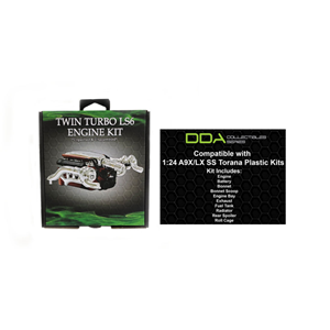 DDA 1:24 A9X/LX SS Twin Turbo LS Torana Engine DDAAC007