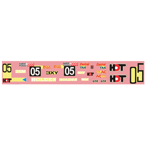 DDA 1:24 A9X Torana 1978 Bathurst Winner Decal DDAAC009