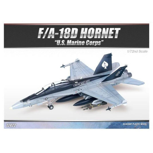 Academy 1/72 F/A 18D Hornet "US Marines" *AUS decal* 12422