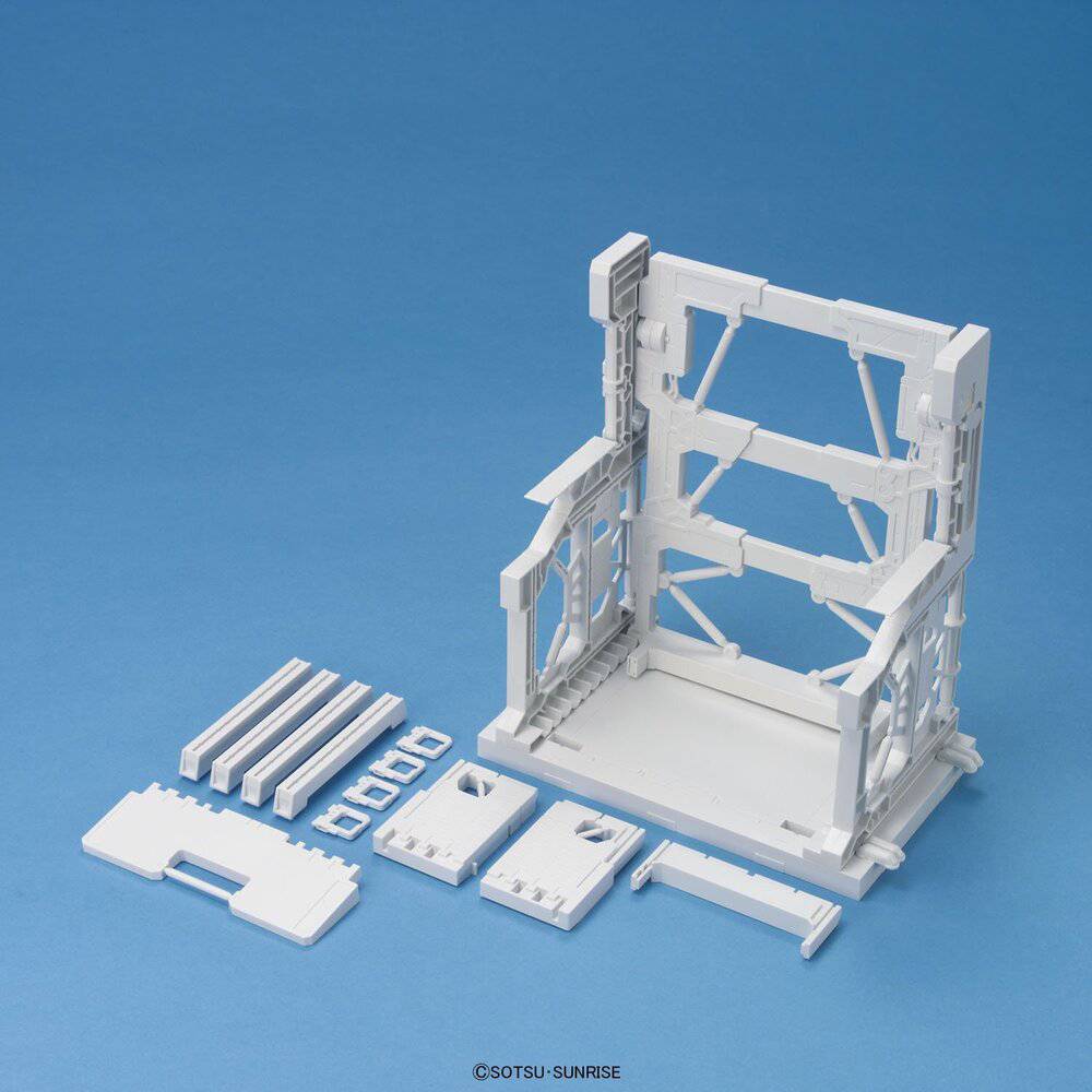 Bandai Gundam BUILDERS PARTS SYSTEM BASE 001 (WHITE) G5058285