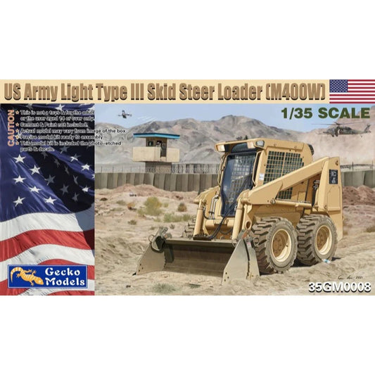 Gecko 1/35 US Army Light Type III Skid Steer Loader (M400W) 35GM0008