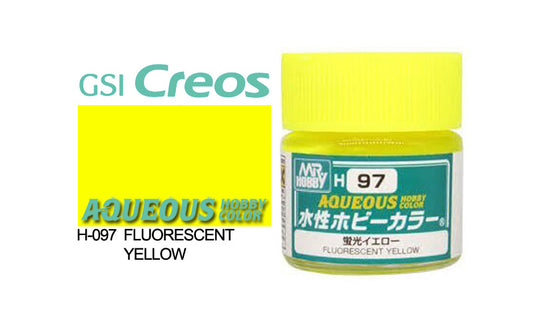 Mr Hobby (Gunze) Aqueous FLUORESCENT YELLOW 10ml H097