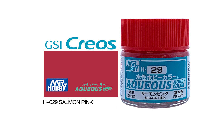 Mr Hobby (Gunze) Aqueous Gloss SALMON PINK 10ml H029