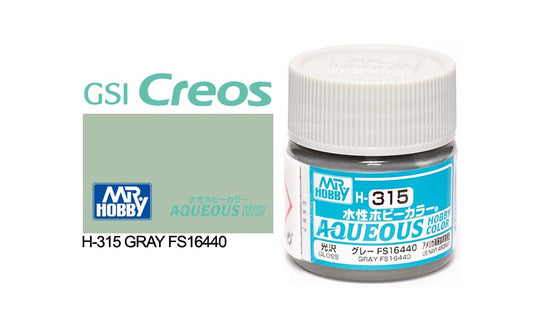 Mr Hobby (Gunze) Aqueous Gloss GREY FS 16440 10ml H315