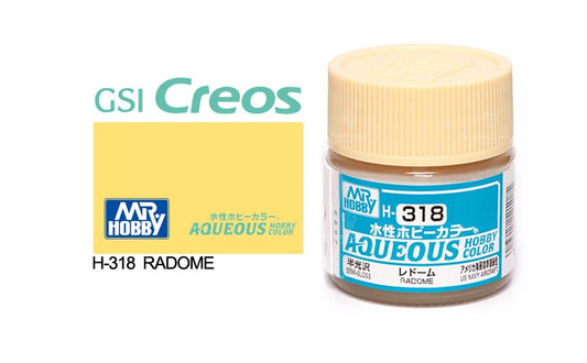 Mr Hobby (Gunze) Aqueous Semi Gloss RADOME 10ml H318
