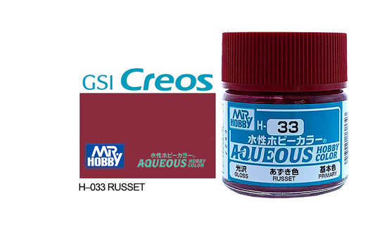 Mr Hobby (Gunze) Aqueous Gloss RUSSET 10ml H033