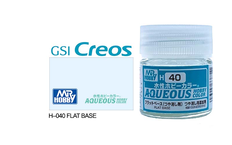 Mr Hobby (Gunze) Aqueous FLAT BASE 10ml H040