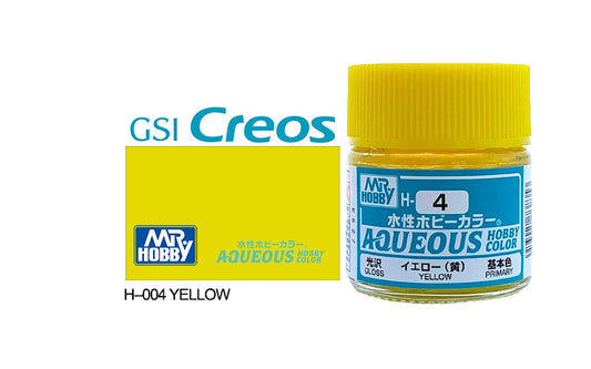 Mr Hobby (Gunze) Aqueous Gloss YELLOW 10ml H004