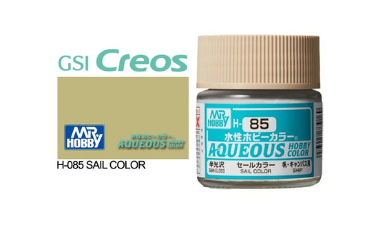 Mr Hobby (Gunze) Aqueous Semi Gloss SAIL COLOUR 10ml H085
