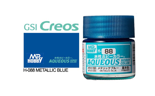 Mr Hobby (Gunze) Aqueous Gloss Metallic BLUE 10ml H088