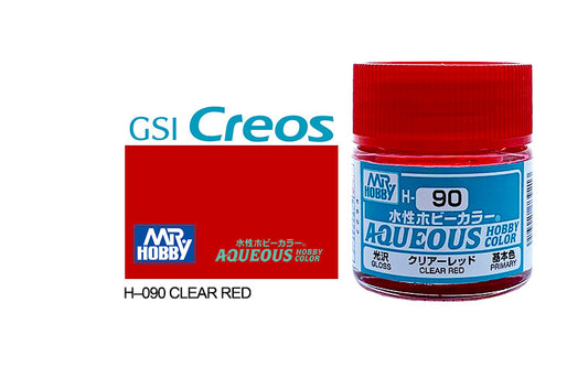 Mr Hobby (Gunze) Aqueous Gloss CLEAR RED 10ml H090