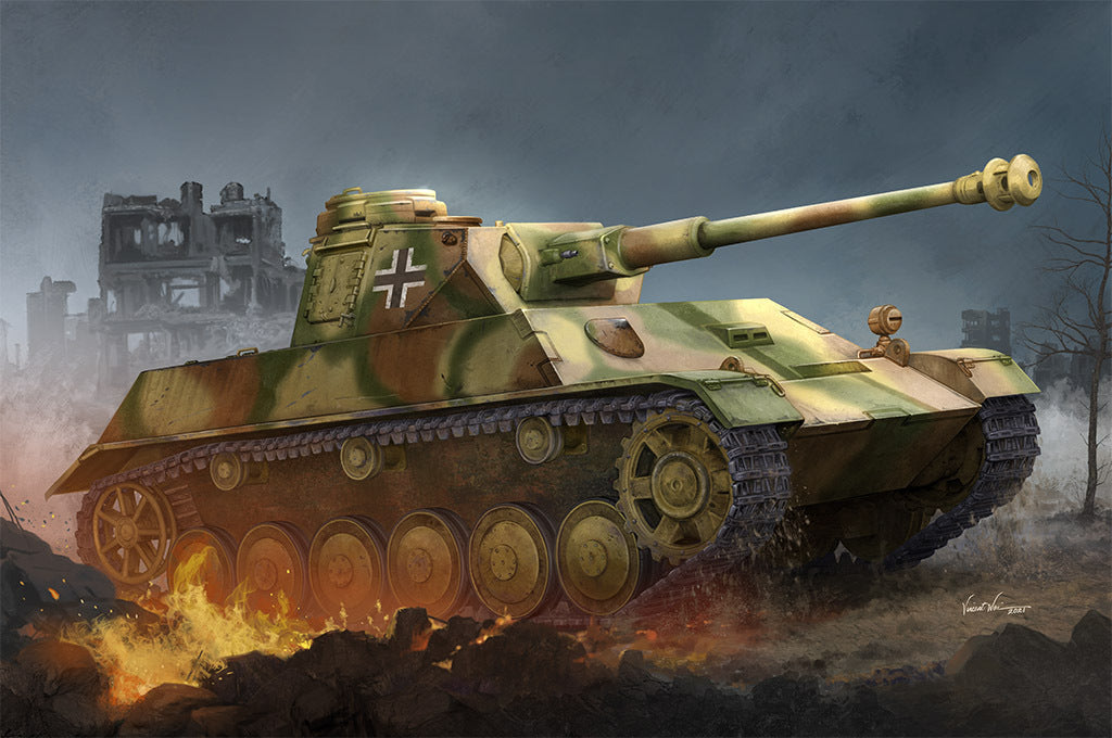 HobbyBoss 1/35 German Pz.Kpfw.III/IV auf Einheitsfahrgestell (Small Turret)  80151